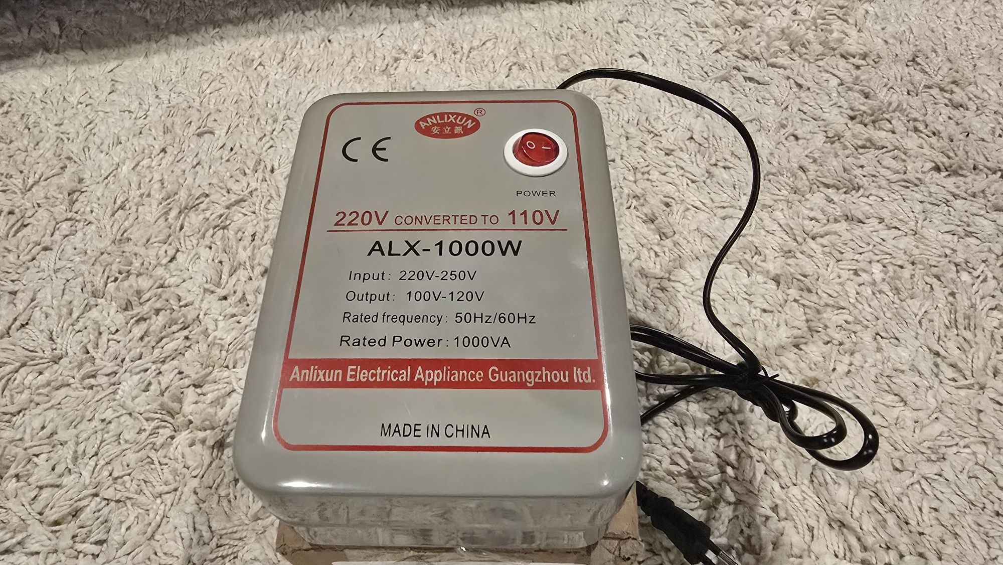 Transformator 220v la 110v,convertor
