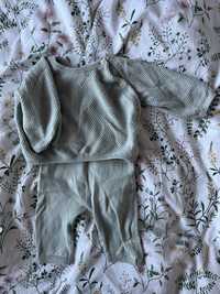 Комплект за бебе H&M панталон и блуза 3-6 месеца.
