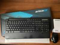 Беспроводная клавиатура и мышь AVTECH PRO