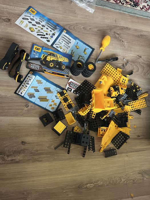 Set constructii pt copii - 3 utilaje CAT