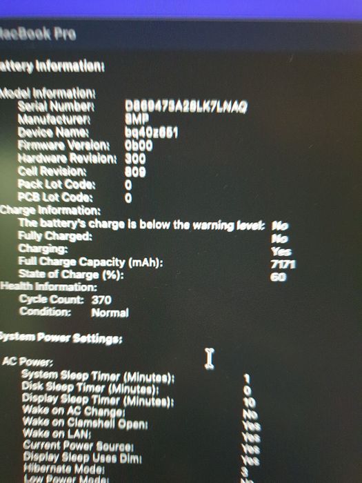 Macbook pro 16 2019 без экрана  i9/32/1tb/5500m.