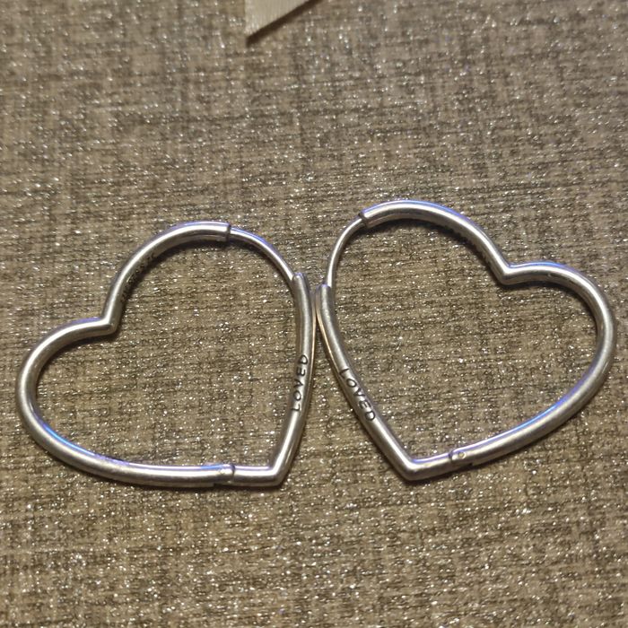 Сребърни обеци Пандора