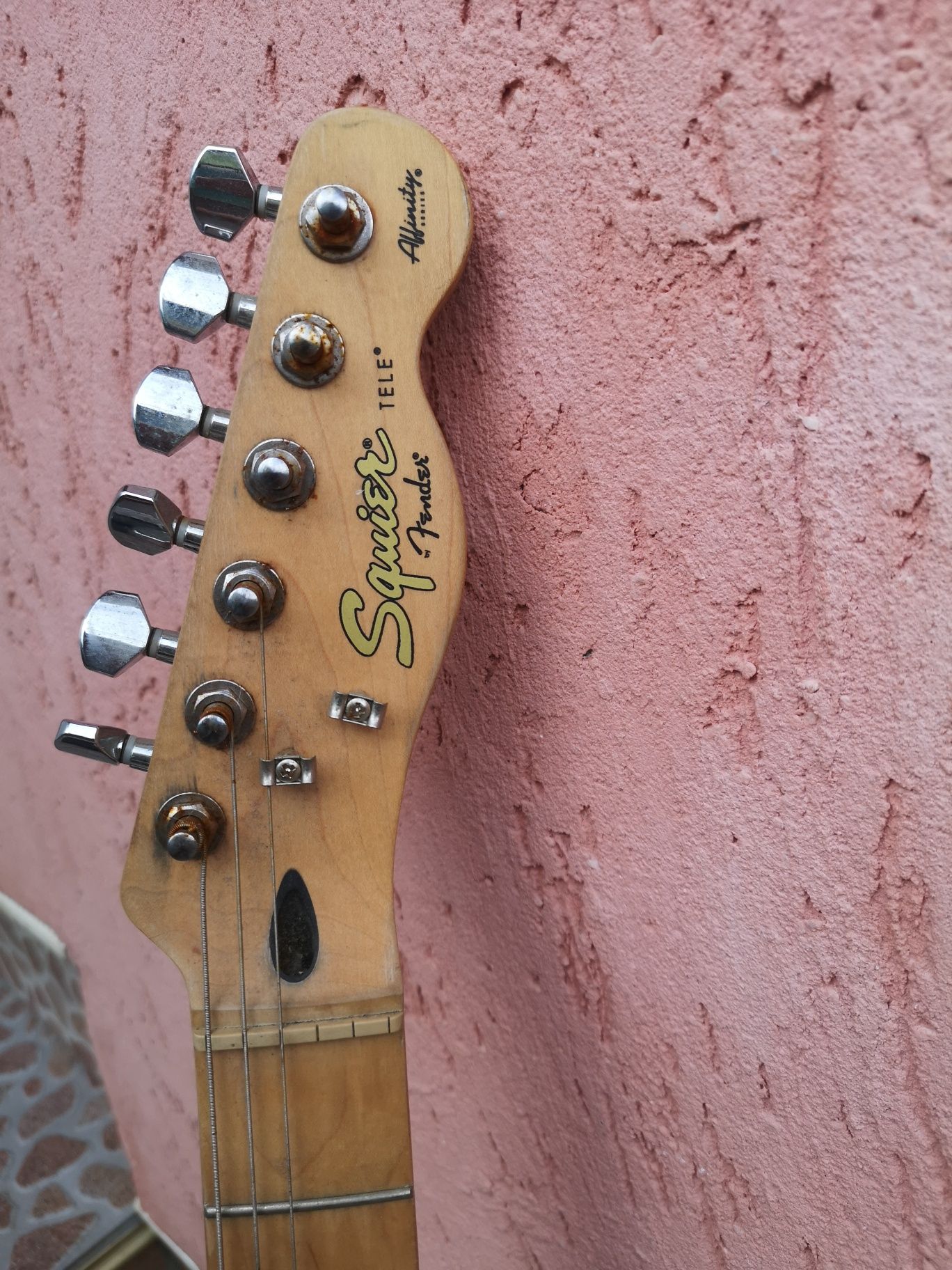 Електрическа Китара Fender Squier Affinity Telecaster и Кубе Indonesia