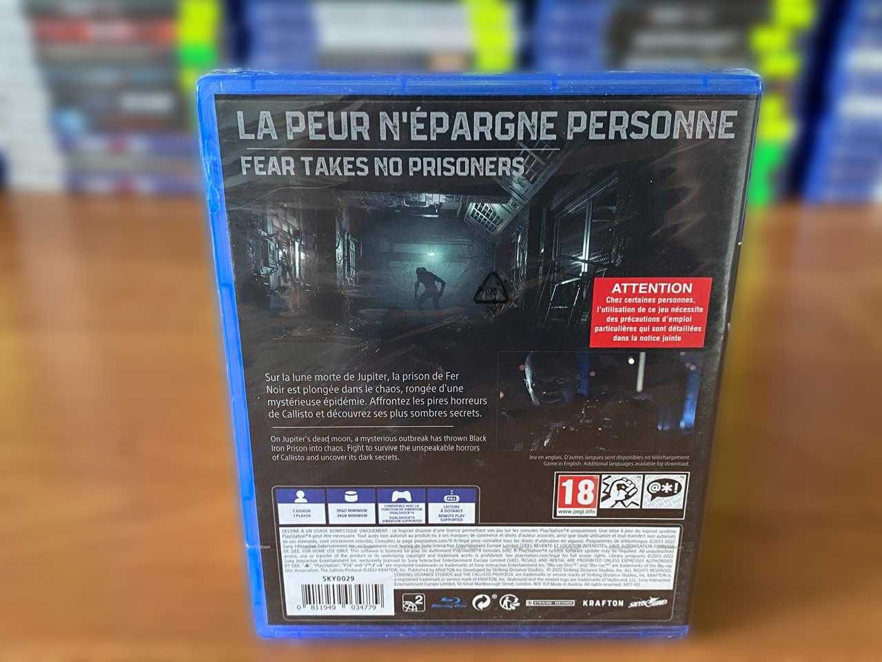 Новый The Callisto Protocol** PS4/PS5 Большой Выбор Игр