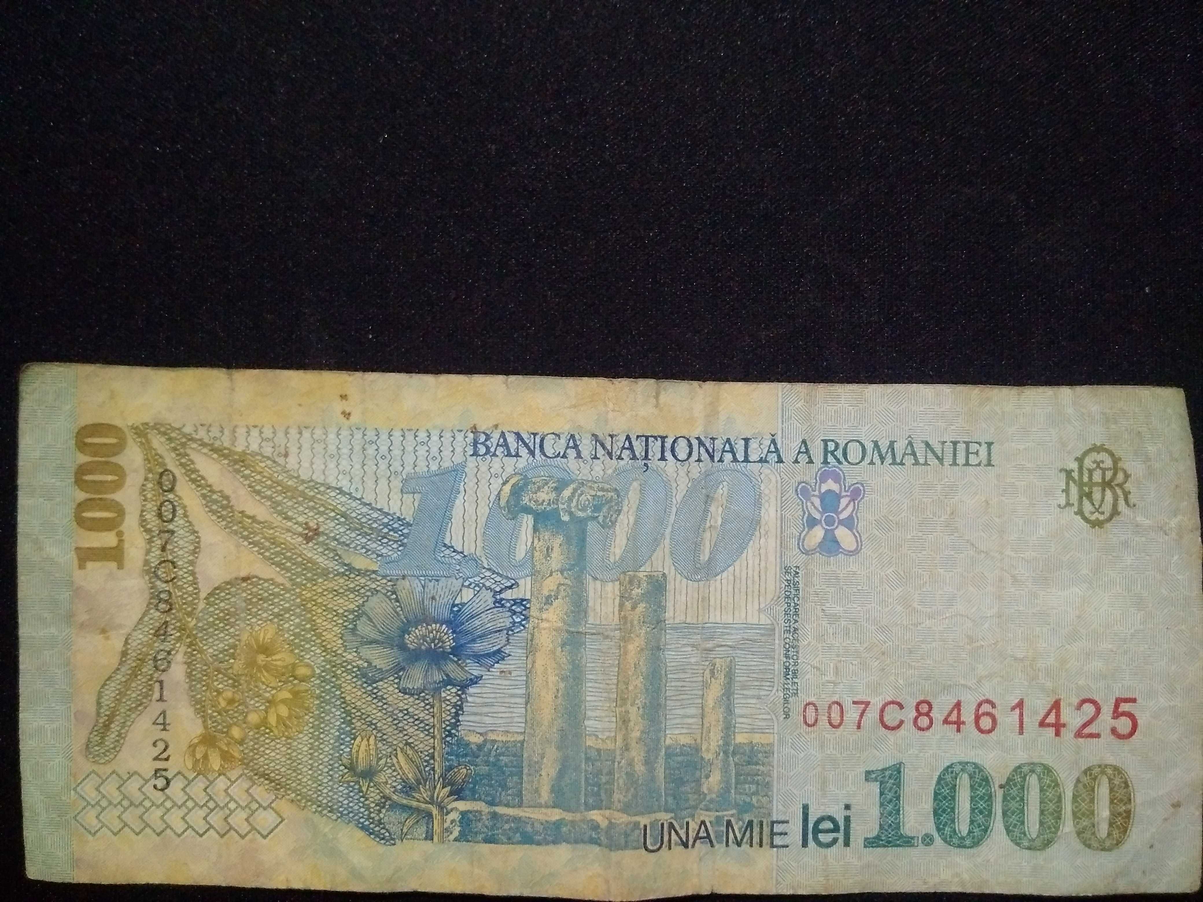 Bancnote romanesti de 1000 de lei