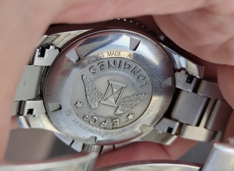 Ceas Longines HydroConquest original – cronograf, 41mm, 300m, Swiss Ma