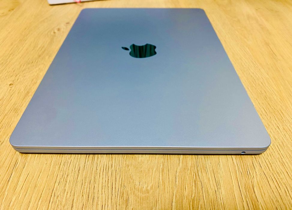 ЧИСТО НОВ !!! Apple MacBook Air 13" 2025, Apple M4, 16GB RAM, 256GB, Sky Blue, 100% BH ТЕХНОПОЛИС — миниатюра 5