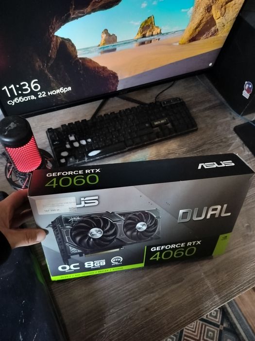 Видеокарта 4060 на гарантии