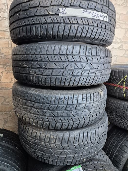 Vând cauciucuri 215/60/17 M+S set complet imp Germania
