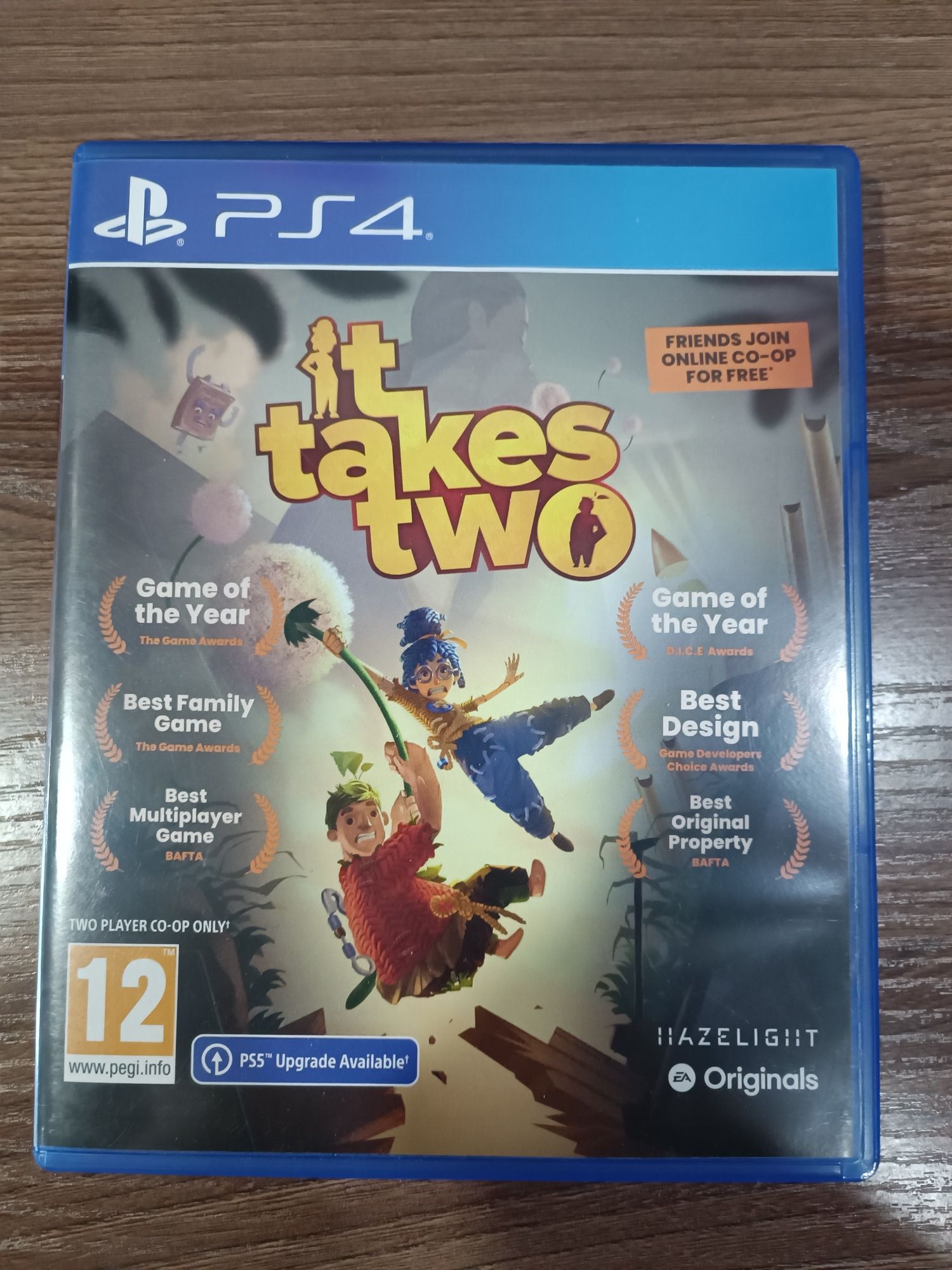 Диск на ps4 it takes two