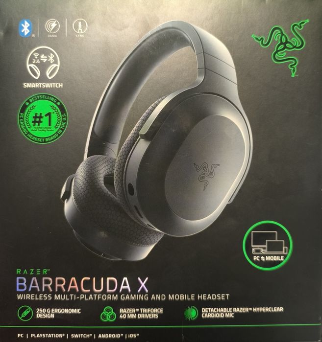 Vând căști gaming Razer Barracuda X