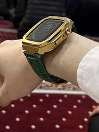 Apple watch iwatch 7/45mm 96% green