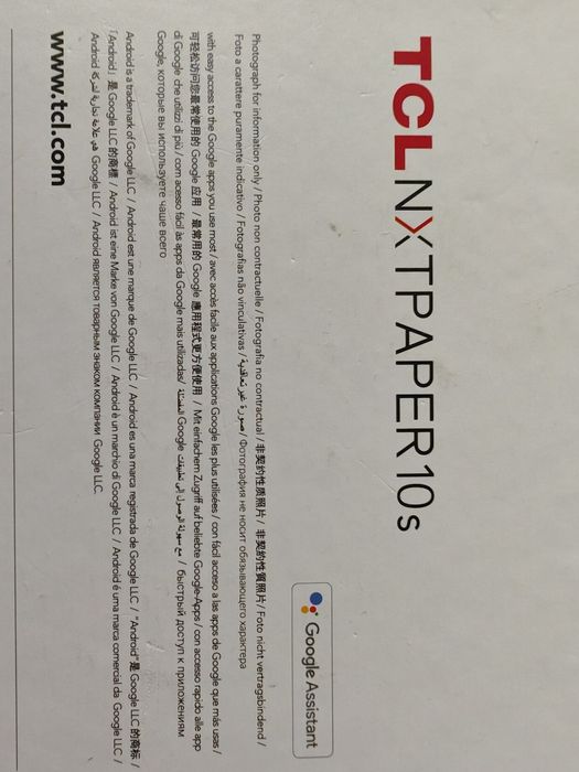 Tableta TCL NXTPaper 10s nou
