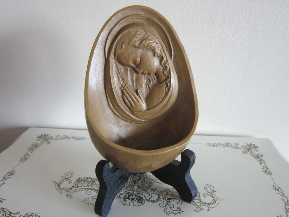 cadou rar Madonna Maria Holy Water vintage pt apa sfintita Germania'60