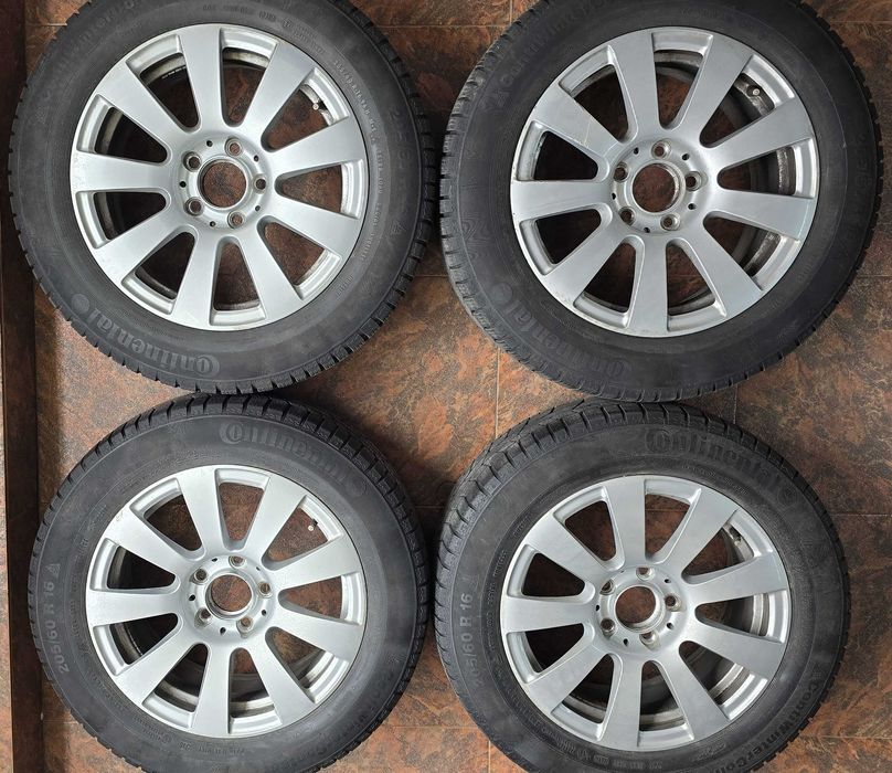 Джанти 16" със зимни гуми за Мерцедес Е класа W212/C класа W204