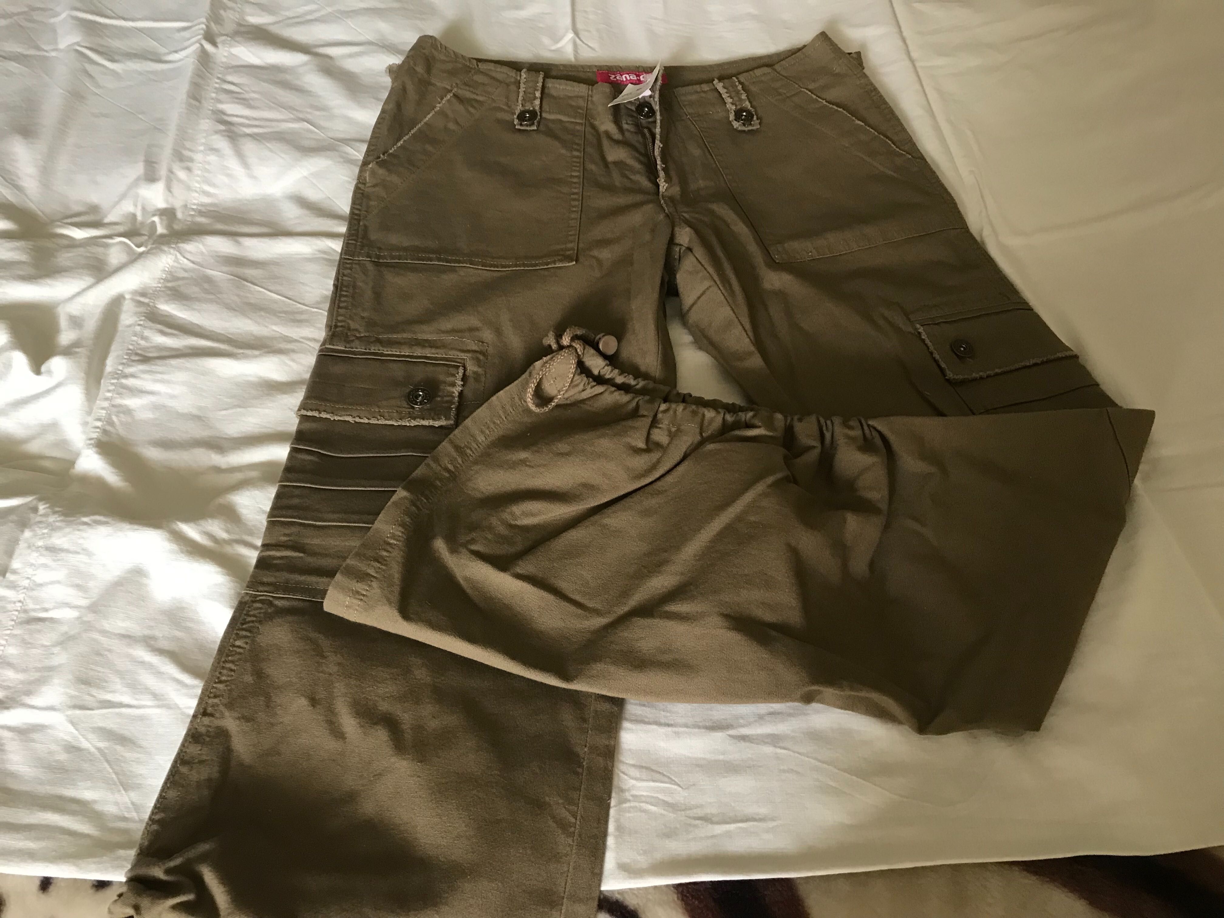 Женские брюки цвета хаки для туризма и отдыха