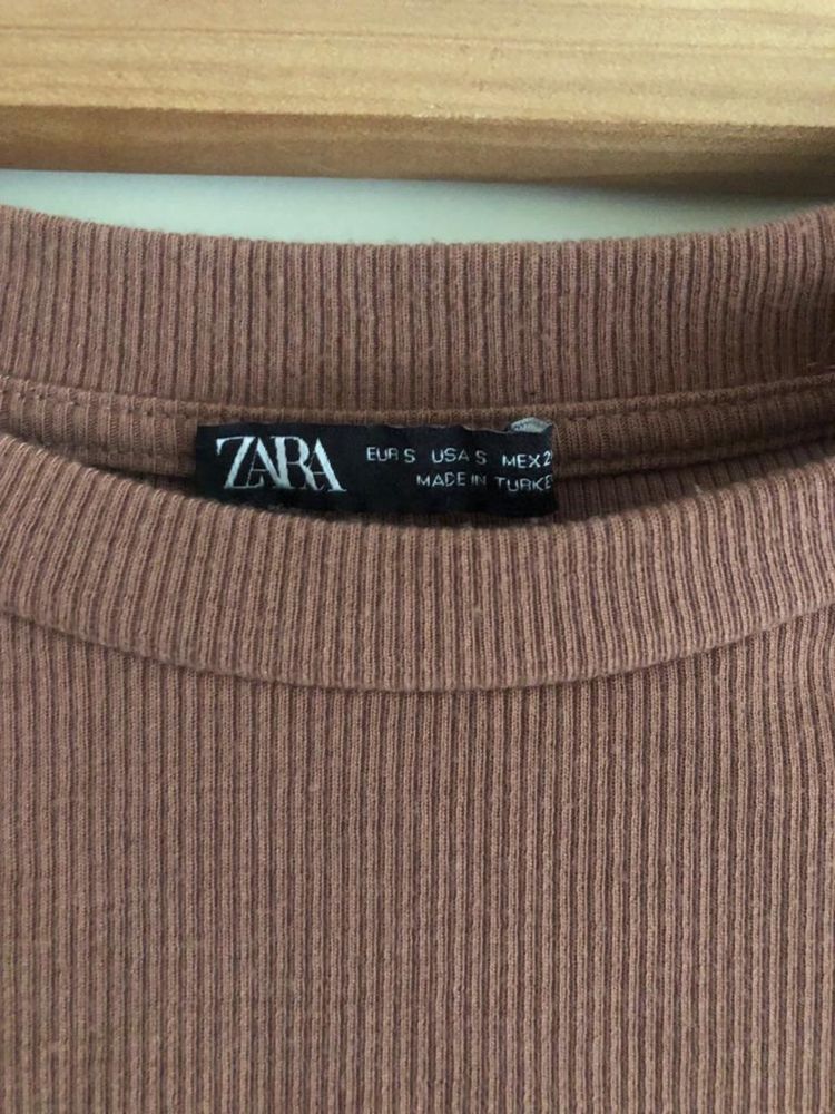 Tricou roz-maro XS (Zara)