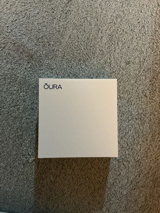 Oura Ring Gen3 Heritage Black US 10 ~ Nou