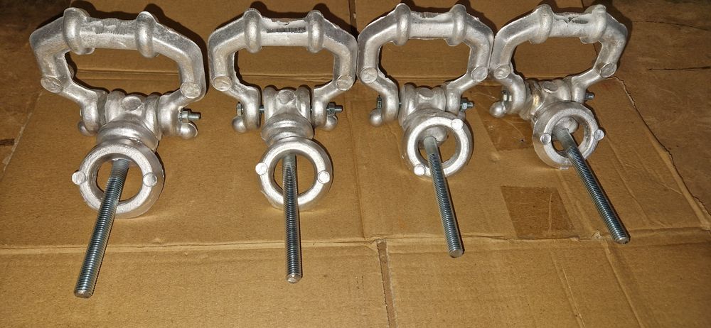 Manere cavou din aluminiu 4  bucăți