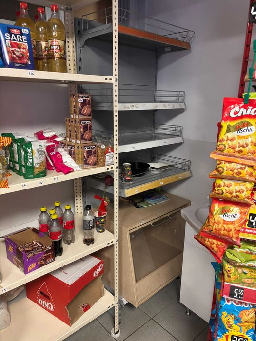 Perdea de aer si raft paine