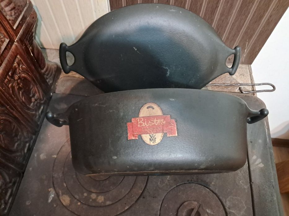 Oala cu capac din fonta Bistro