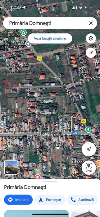 TEREN DOMNESTI/Drumul Targului/Ciutaci