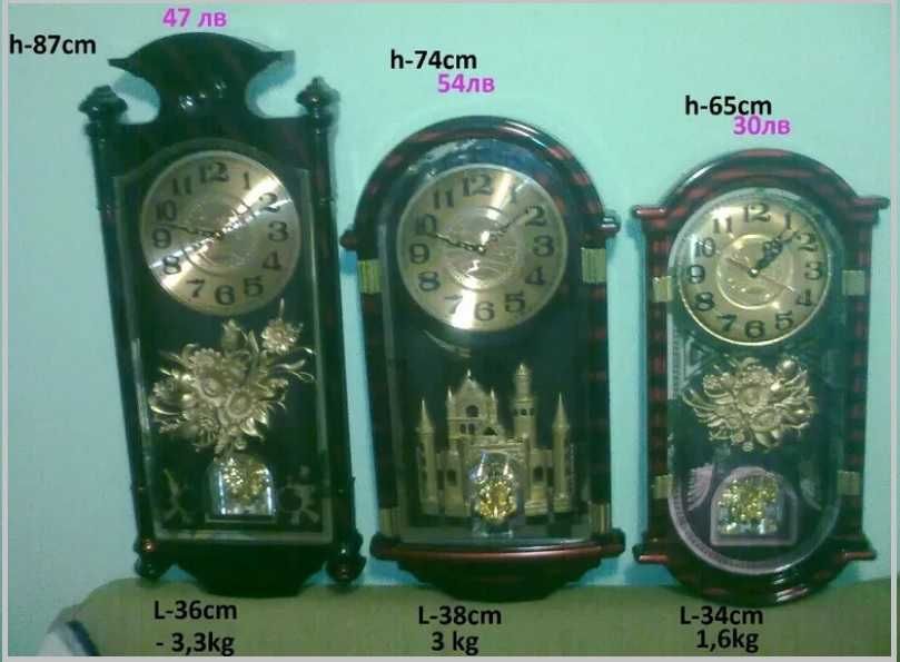 Стенни часовници на батерии