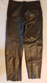Pantaloni piele (originali Romania) - marimea 42 cm talie