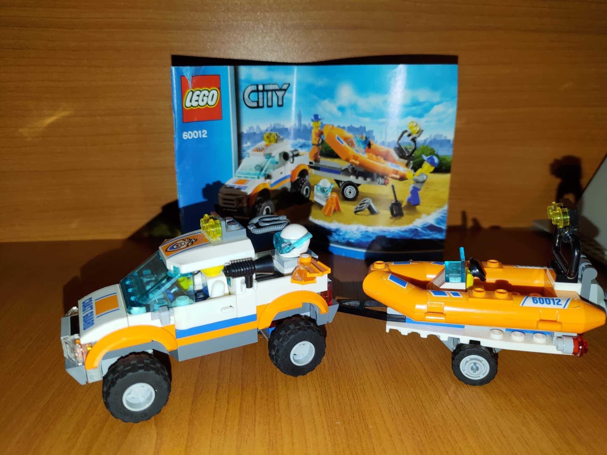 LEGO 4x4 şi barca de scafandri 60012, 45 ron,