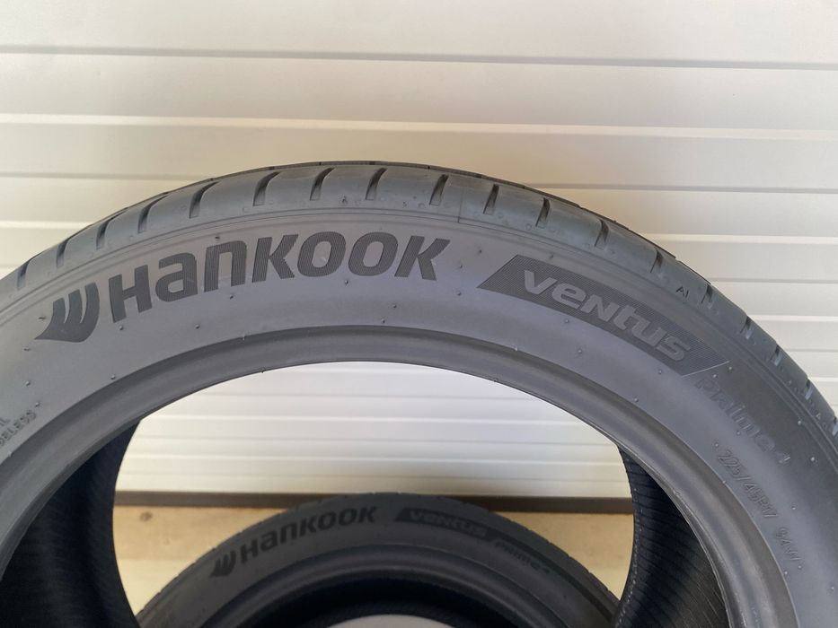 2бр летни гуми 225/45/17/Hankook ventus prime 4/dot0822г/5мм грайфер