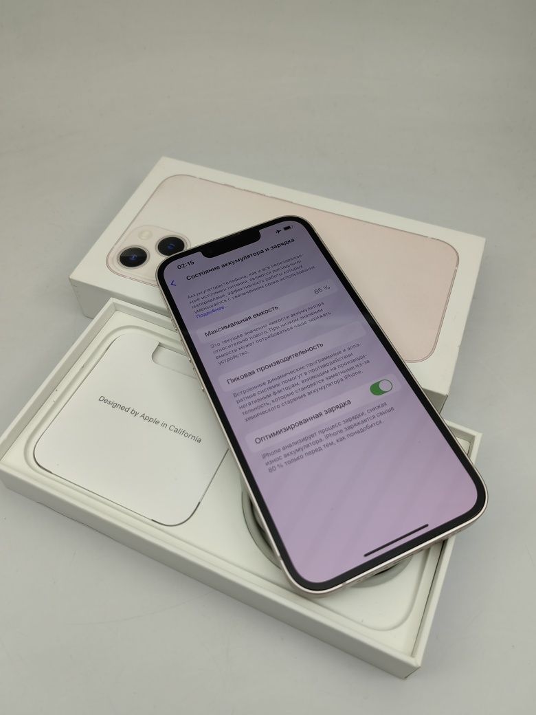 iPhone 13 Pink 128gb 85% В отличном состоянии