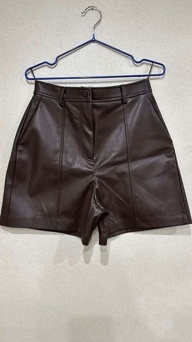 Кожаные шорты befree размер S