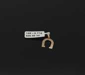 Pandantiv aur 14k 0.71gr
