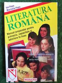 Literatura Romana. Manual preparator pt gimnaziu si admiterea in liceu