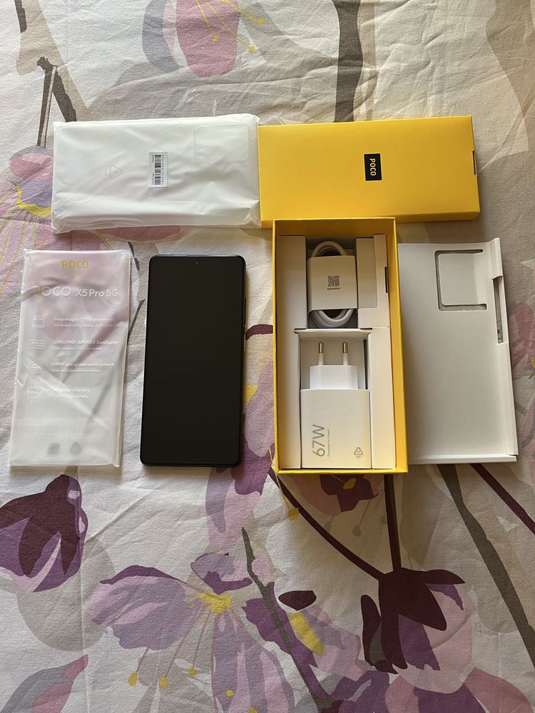 Нов Poco X5 Pro 6/128gb гаранция