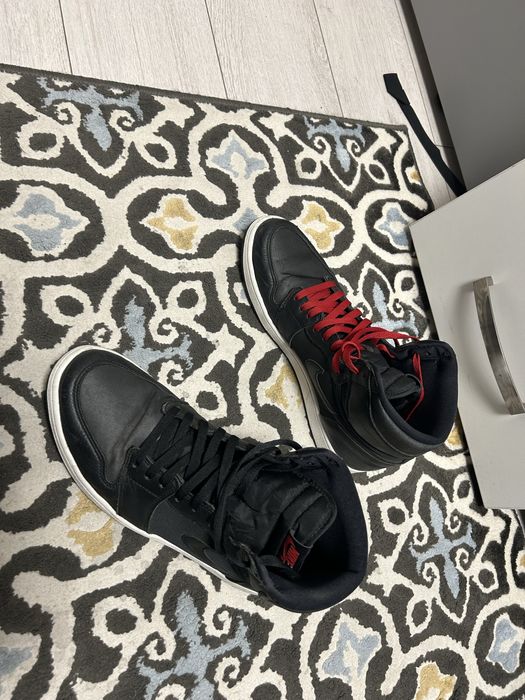 vand jordan 1 high og black satin