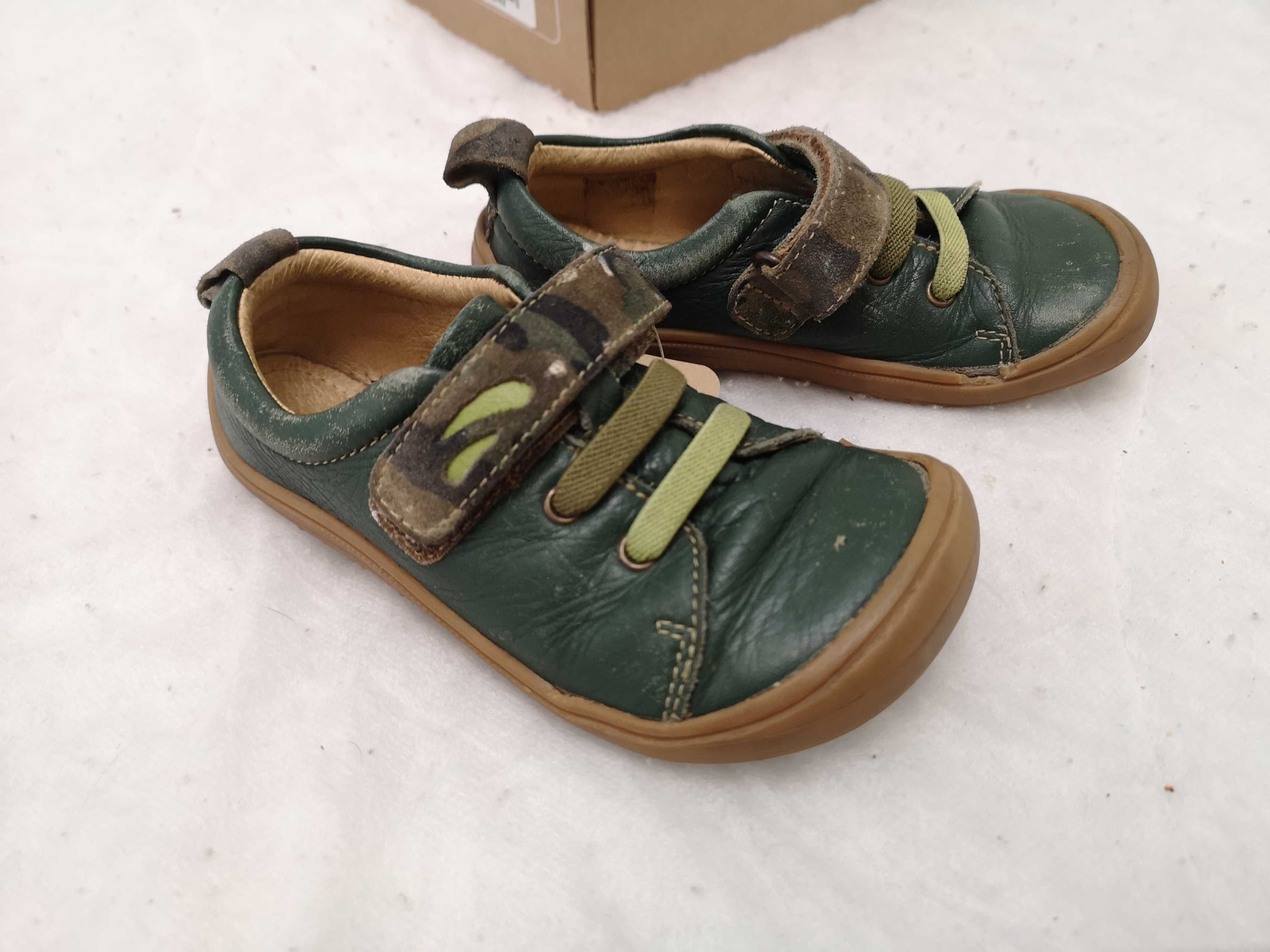 Vând pantofi barefoot copii, piele moale, Tikki NIDO Harlequin No. 24