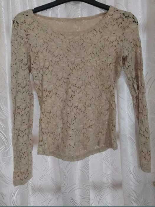 Bluza elastică floral XS/S