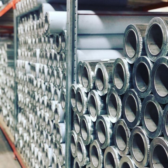 Horn de inox Coș de fum Burlane din inox izolate!