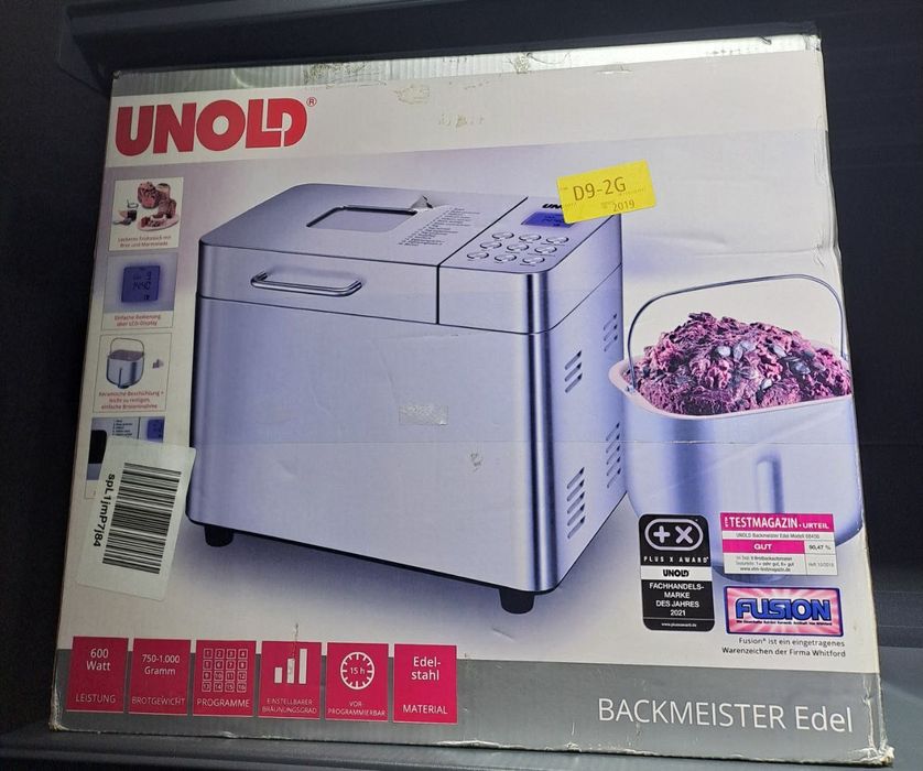 Mașina de Pâine Unold Backmeister Edel, Cod 72681