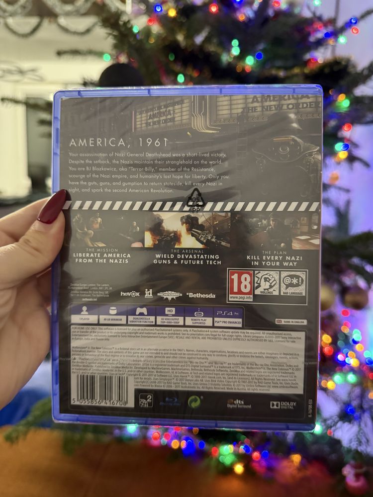 Wolfenstein 2: The New Colossus PS4