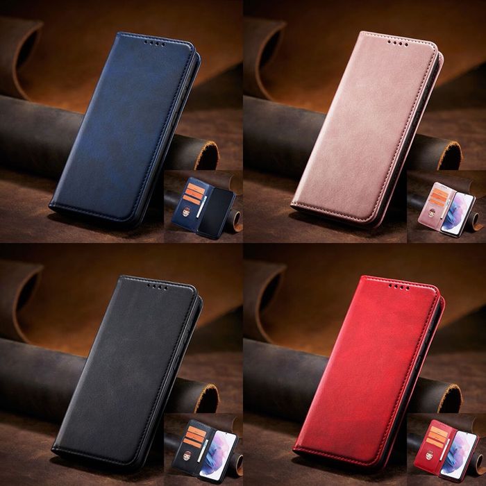 Калъф с хоризонтално отваряне/тефтер с място за карти за Motorola G14