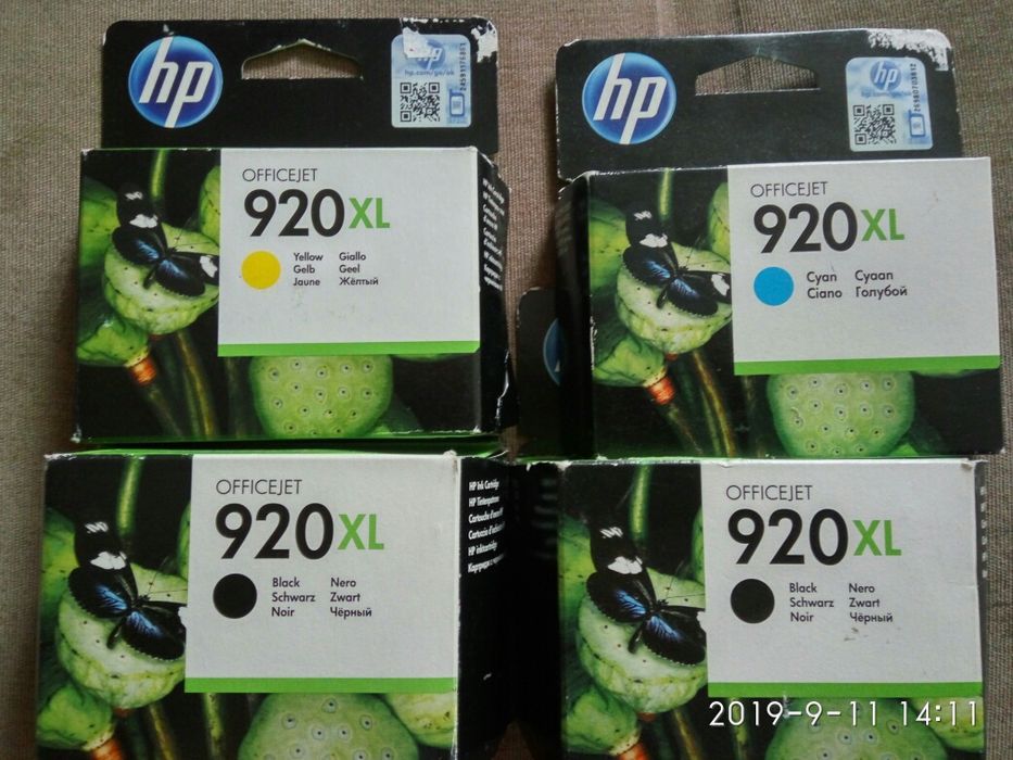 Картриджи hp продам новые