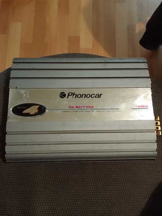 Усилвател Phonocar 4 канален,800 вата