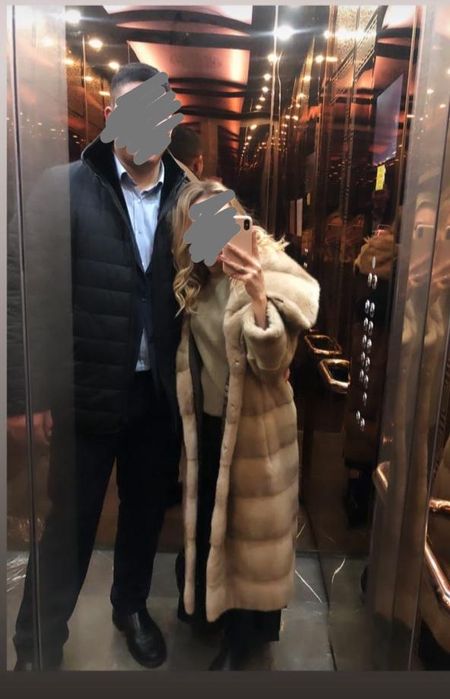 Шикарная норковая шуба Manzari. Состояние новой