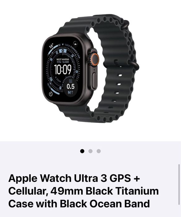 Apple watch ultra-3 2025 у Артура в магазе Б17 Hofmann