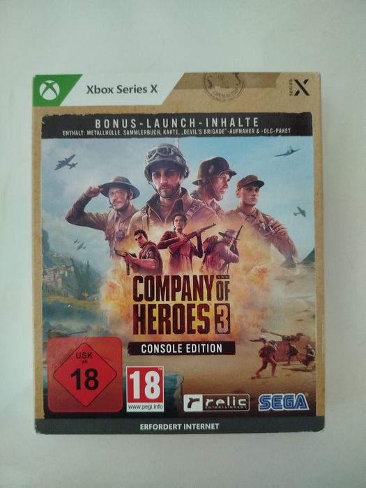 Company of Heroes 3 Xbox Series X Console Launch day  Edition