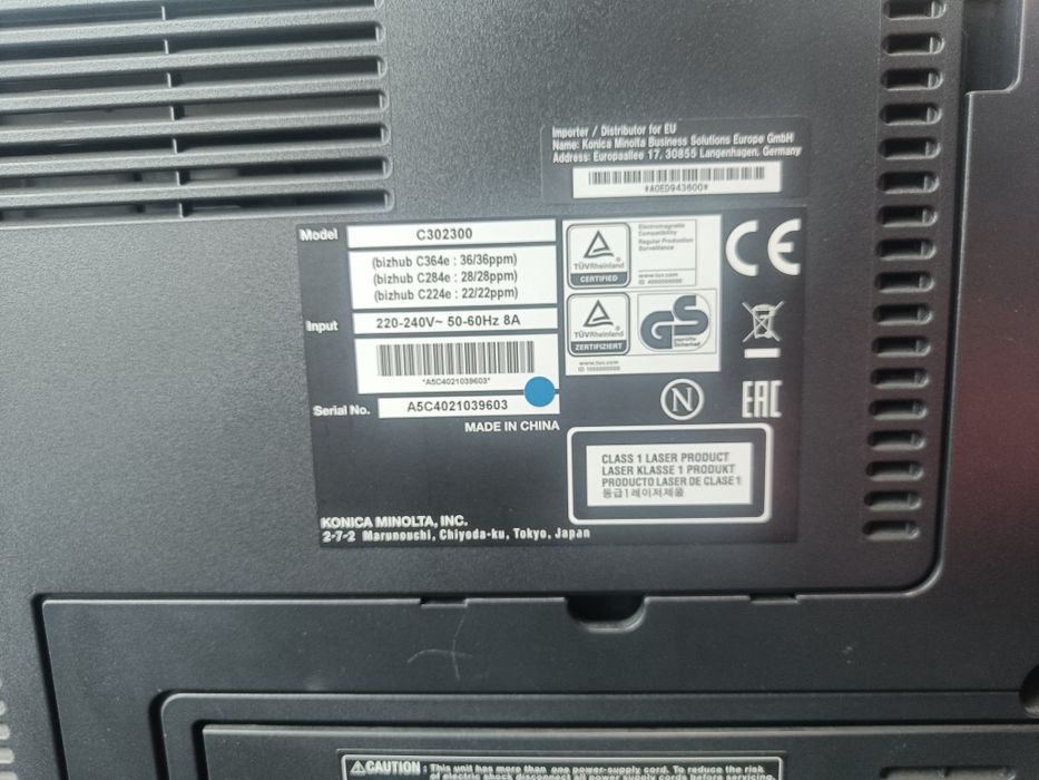 Printer Color Konica Minolta C224e