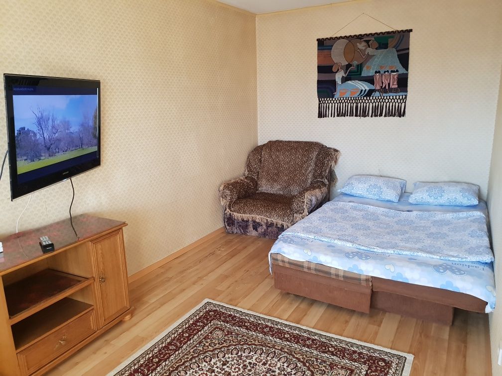 1ком КОНДИЦИОНЕР/ул.Казахстан72/SMART ТВ(Кишка)Почас,Wi- Fi