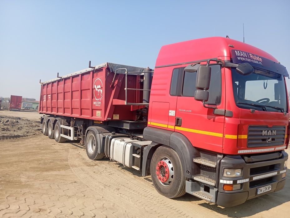 Vand Man TGA 18.440 kit de basculare Hiva din fabrică